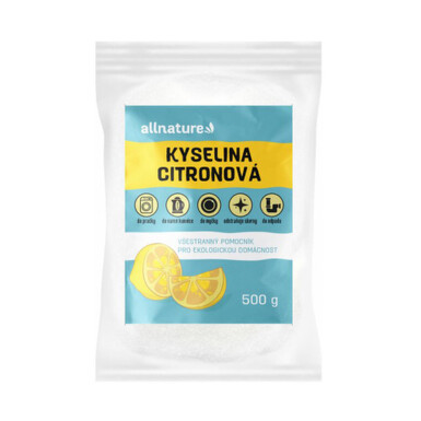 ALLNATURE Kyselina citrónová 500 g