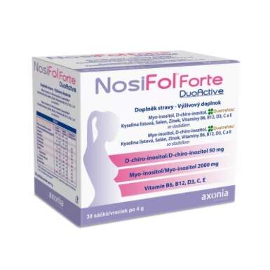 NOSIFOL Forte duoactive prášok vo vrecúškach 30 ks