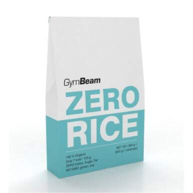 GYMBEAM Bio zero rice nízkokalorické cestoviny 385 g