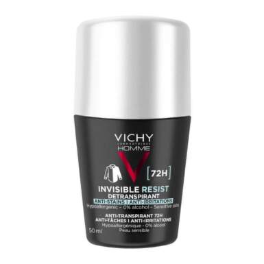 VICHY Homme invisible resist detranspirant 72h roll-on 50 ml