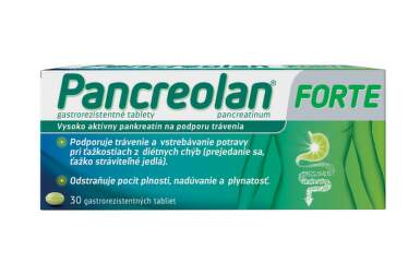 PANCREOLAN Forte 220 mg 30 tabliet