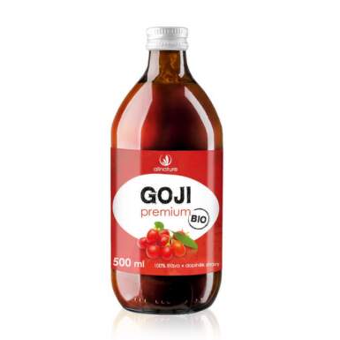 ALLNATURE Goji premium bio šťava 500 ml