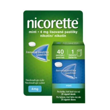 NICORETTE Mint 4 mg 40 pastiliek