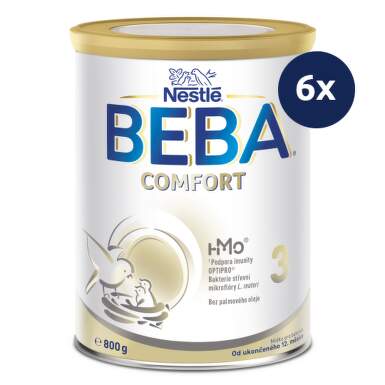 BEBA Comfort 3 HM-O 800 g - balenie 6 ks_