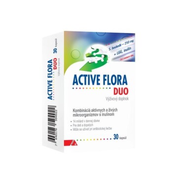 ACTIVE Flora duo 30 kapsúl