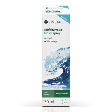 LIVSANE Morská voda izotonická nosový sprej 30 ml