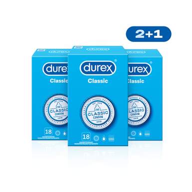 DUREX Classic 2+1 54 ks
