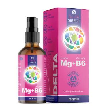 DELTA Direct mg + B6 nano sprej 100 ml