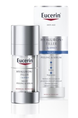 EUCERIN Hyaluron-filler nočné sérum 2 x 15 ml