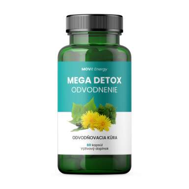 MOVIT Mega detox odvodnenie 60 kapsúl