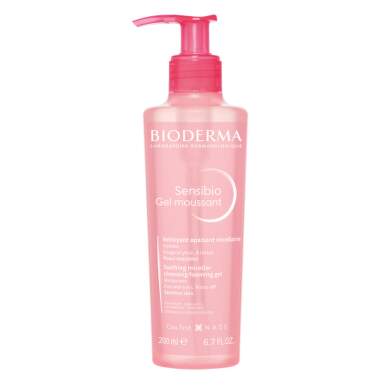 BIODERMA Sensibio gel moussant čistiaci gél pre citlivú pleť 200 ml