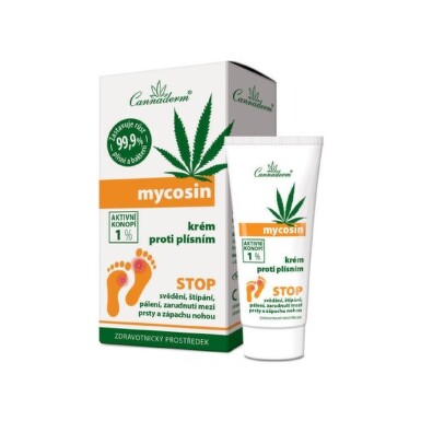 CANNADERM Mycosin krém proti plesniam 30 g