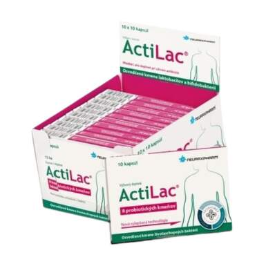 NEURAXPHARM Actilac box 100 kapsúl