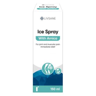 LIVSANE Chladivý sprej s obsahom arniky 150 ml