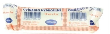 OVÍNADLO Hydrofilné pletené sterilné 10 cm x 5 m 1 ks