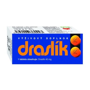 NATURVITA Draslík 60 tabliet