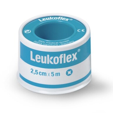 LEUKOFLEX Náplasť na cievke 2,5 x 5 m 1 ks