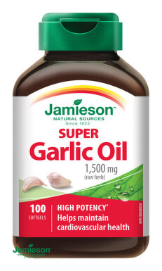 JAMIESON Super cesnakový olej 1500 mg 100 cps. cps 100