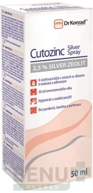 Dr Konrad Cutozinc Silver Spray 50ml
