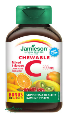 JAMIESON VITAMÍN C 500 mg mix tbl 120