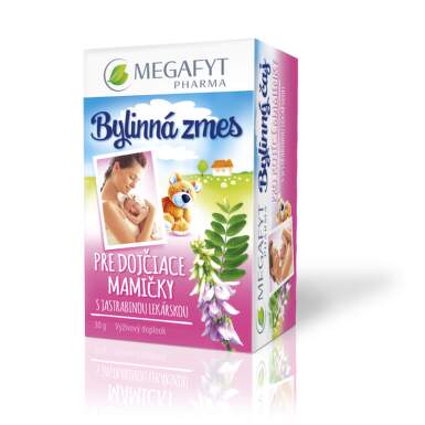 MEGAFYT Bylinný čaj pre dojčiace mamičky 20 x 1,5 g