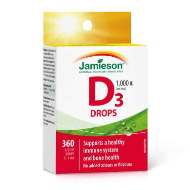 JAMIESON Vitamín D3 1000 IU kvapky 11,7 ml