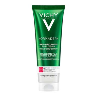 VICHY Normaderm serum-in-cleanser daily peeling 125 ml