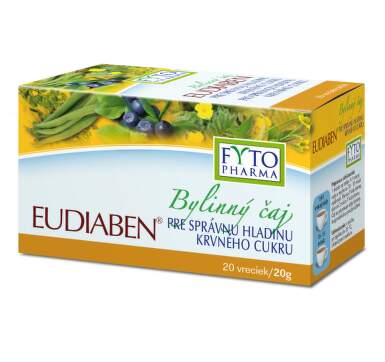 FYTO Eudiaben diabetický čaj 20 x 1g