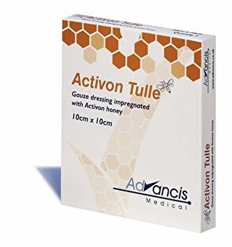 ACTIVON TULLE 10x10cm 5ks