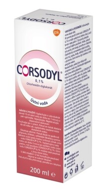 CORSODYL 0,1% roztok 200 ml