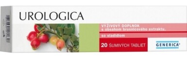 GENERICA Urologica 20 šumivých tabliet