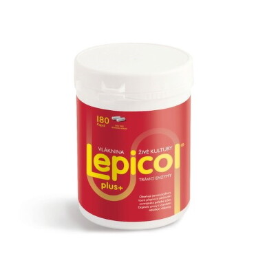 Lepicol PLUS tráviace enzýmy 180 cps tbl 180
