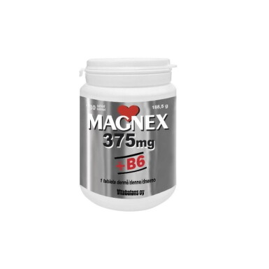 Vitabalans MAGNEX 375 mg + B6 tbl 1x180 ks tbl 180x375mg