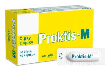 PROKTIS-M rektálne čapíky 10ks