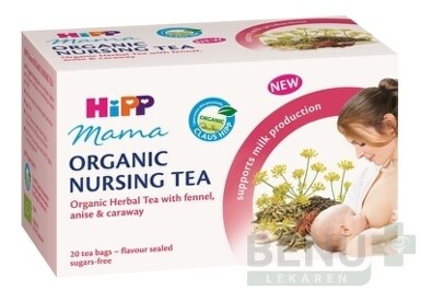 HiPP Mama BIO Čaj pro dojčiace matky 20x1,5g