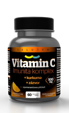 Vitamín C 500 mg Imunita komplex SALUTEM 60 ks