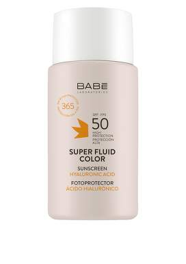 BABÉ Super fluid color SPF50 tónovaný fluid pre všetky typy pleti 50 ml