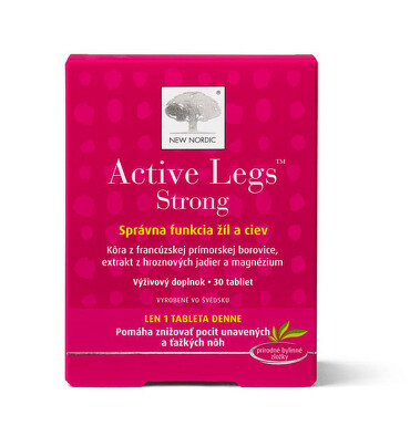 NEW NORDIC Active legs strong 30 tabliet