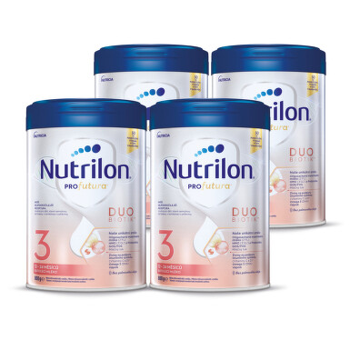NUTRILON 3 Profutura duobiotik batoľacie mlieko 12-24 mesiacov 4x800 g 4x800 g 3200 g