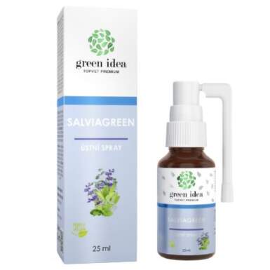 TOPVET Salviagreen ústny spray 25 ml