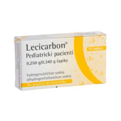 LECICARBON Pediatrickí pacienti 10 ks