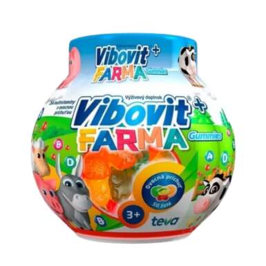 VIBOVIT+ Farma želé multivitamíny ovocná príchuť 200 g