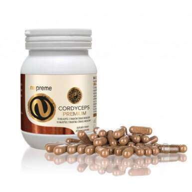 NUPREME Cordyceps extract 100 kapsúl