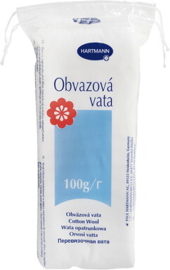 VATA OBVÄZOVÁ, nesterilná 100 g 100g