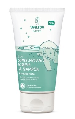 WELEDA 2v1 Sprchový krém a šampón 150ml