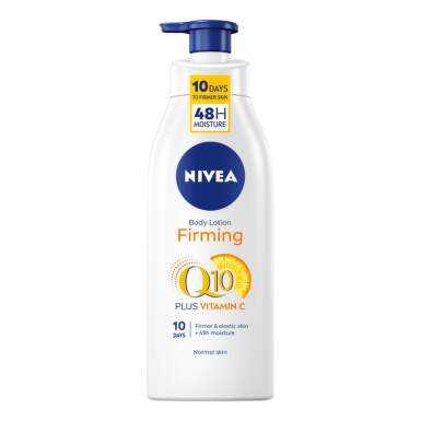NIVEA Spevňujúce telové mlieko firming Q10 + vitamín C 400 ml