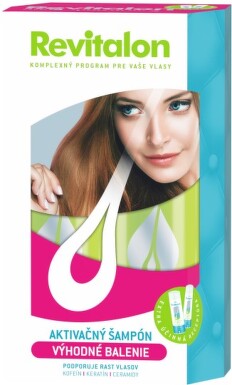 VITAR Revitalon kofeinový šampón duopack 2 x 250 ml