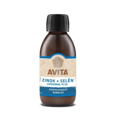 AVITA Zinok + selén lipozomálny vitamín 200 ml