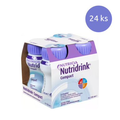 NUTRIDRINK Compact protein s neutrálnou príchuťou 24 x 125 ml