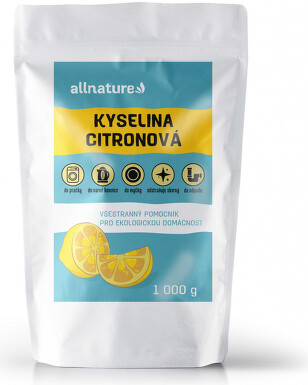 ALLNATURE Kyselina citrónová 1 kg